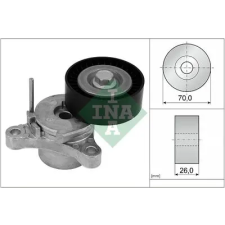 Schaeffler INA Szíjfeszítő, hosszbordás szíj 534 0666 10 autóalkatrész