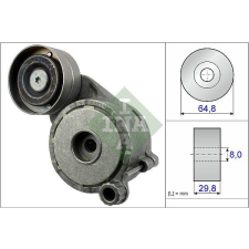 Schaeffler INA Szíjfeszítő, hosszbordás szíj Schaeffler INA 534 0506 10 autóalkatrész