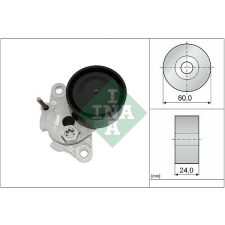 Schaeffler INA Szíjfeszítő, hosszbordás szíj Schaeffler INA 534 0510 10 autóalkatrész