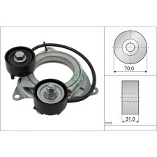 Schaeffler INA Szíjfeszítő, hosszbordás szíj Schaeffler INA 534 1011 10 autóalkatrész