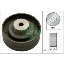 Schaeffler INA Szíjtárcsa/vezetőgörgő, fogasszíj 532 0051 10 autóalkatrész