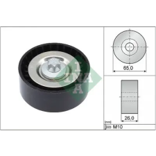 Schaeffler INA Szíjtárcsa/vezetőgörgő, hosszbordás szíj 532 0570 10 autóalkatrész