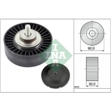 Schaeffler INA Szíjtárcsa/vezetőgörgő, hosszbordás szíj 532 0752 10 autóalkatrész