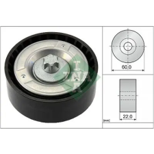 Schaeffler INA Szíjtárcsa/vezetőgörgő, hosszbordás szíj 532 0798 10 autóalkatrész