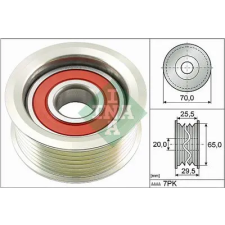 Schaeffler INA Szíjtárcsa/vezetőgörgő, hosszbordás szíj 532 0803 10 autóalkatrész