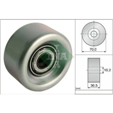 Schaeffler INA Szíjtárcsa/vezetőgörgő, hosszbordás szíj 532 0918 10 autóalkatrész