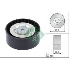 Schaeffler INA Szíjtárcsa/vezetőgörgő, hosszbordás szíj Schaeffler INA 532 0571 10 autóalkatrész