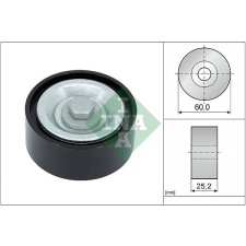 Schaeffler INA Szíjtárcsa/vezetőgörgő, hosszbordás szíj Schaeffler INA 532 0715 10 autóalkatrész