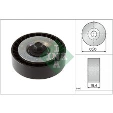 Schaeffler INA Szíjtárcsa/vezetőgörgő, hosszbordás szíj Schaeffler INA 532 0928 10 autóalkatrész