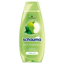 Schauma sampon Clean & Fresh zöld almával és csalánnal 400 ml sampon