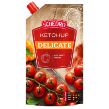 Schedro SCHEDRO ketchup delikát ízesítéssel - 250g alapvető élelmiszer