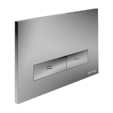  SCHELL MONTUS KONKAV WC-nyomólap, 2 vízmennyiségű, króm szaniter