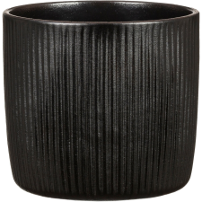 Scheurich 900 Solido Linea kaspó 15 cm átmérő x 14 cm Ebano kerti dekoráció