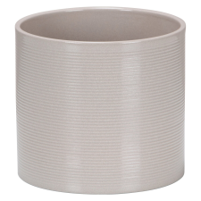 Scheurich kaspó 828 átmérője 14 cm Sesame krém/bézs kerti dekoráció