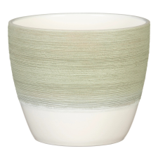 Scheurich kaspó 950 19 cm átmérő x 17,5 cm világoszöld kerti tárolás