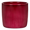 Scheurich kaspó kerámia   15 cm x 13,6 cm piros bogyó 1,887 l térfogat