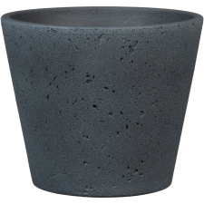 Scheurich Roca 701 kaspó 13 cm Dark Stone kerti dekoráció