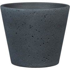Scheurich Roca 701 kaspó 18 cm Dark Stone kerti dekoráció