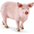 Schleich 13782S Disznó Figura - Farm World (443440)