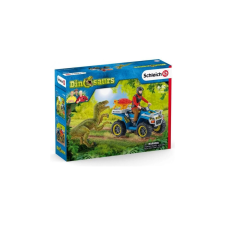 Schleich 41466 Menekülés quaddal a velociraptor elől játékszett - Dinoszauruszok játékfigura