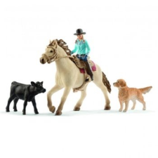 Schleich 42419 Western lovas állatokkal játékfigura