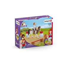 Schleich 42441 Hannah vadnyugati lovagló játékszett - Horse Club játékfigura