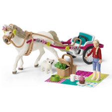 Schleich 42467 Kocsi lovasbemutatóhoz játékfigura