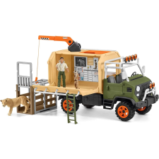 Schleich 42475 Wild Life Állatmentő nagy teherautó játékfigura