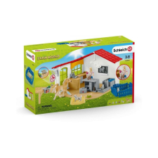 Schleich 42502 Állatorvosi rendelő játékszett - Farm World játékfigura