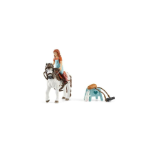 Schleich 42518 Mia és Spotty figurák kiegészítőkkel - Horse Club játékfigura