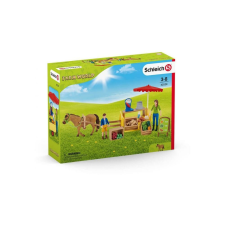 Schleich 42528 Mobil piaci stand játékszett - Farm World játékfigura
