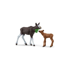 Schleich 42603 Jávorszarvas borjúval figurák - Wild Life játékfigura