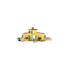 Schleich 42605 Nagy farm istállóval játékszett - Farm World játékfigura
