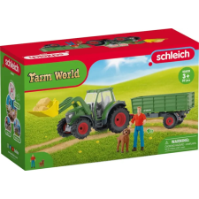 Schleich 42608 Traktor utánfutóval - Farm World játékfigura