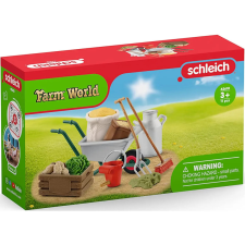 Schleich 42610 Takarmány- és ápoló készlet a farm állatainak játékfigura