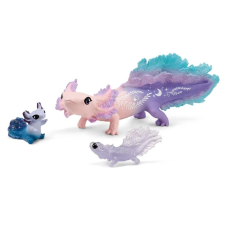 Schleich 42628 Axolotl vízi sárkányok szett játékfigura
