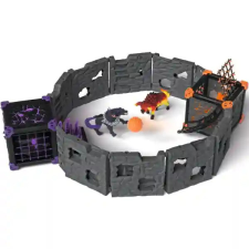 Schleich 42673 BattleCave harci aréna tűzbika és árnykutya figurákkal játékfigura