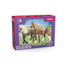 Schleich 42738 Horse Club Perui paso lovak induló készlet (42738) játékfigura