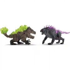 Schleich 70827 Sziklazúzó vs. Árnyhiúz csatája játékfigura