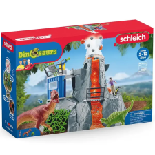 Schleich : A nagy vulkánexpedíció dinoszauruszokkal játékszett (42564) játékfigura