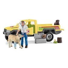  Schleich állatorvos látogatás a farmon (42503) játékfigura