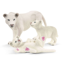 Schleich anyaoroszlán kölykökkel (42505) (sch42505) játékfigura