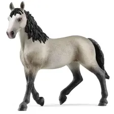Schleich : Cseval de Selle francais hátasló kanca ló figura (13955) játékfigura