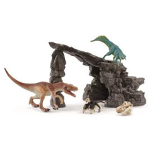  Schleich Dinoszaurusz készlet barlanggal játékfigura