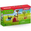 Schleich : Farm World - Játékélmény aranyos cicáknak játékszett (42501)