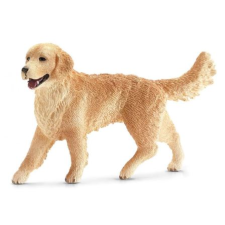 Schleich Golden Retriever szuka figura (16395) (sch16395) játékfigura
