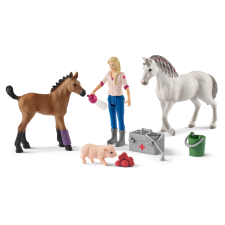 Schleich Horse Club Állatorvosi Látogatás - Figura játékfigura
