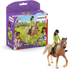 Schleich Horse Club Sarah & Mystery figurák (42542) (sch42542) játékfigura