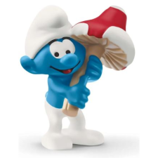 Schleich Hupikék törpike figura szerencse gombával (20819) (sch20819) - Játékfigurák játékfigura