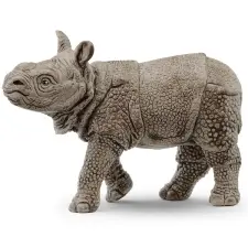 Schleich : Indiai orrszarvú kölyök figura (14860) játékfigura